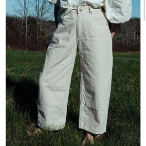 Rudy Jude Big Baby Jeans in Natural Canvas.